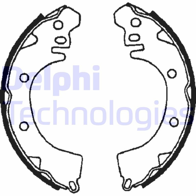 DELPHI Bremsbackensatz