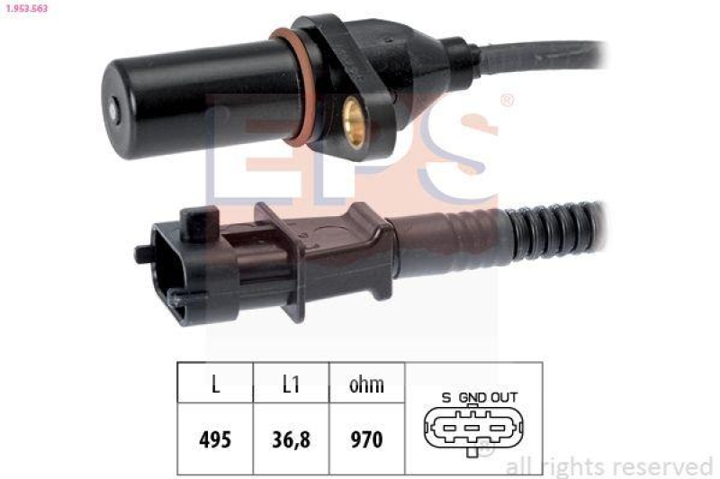 EPS Impulsgeber, Kurbelwelle Made in Italy - OE Equivalent