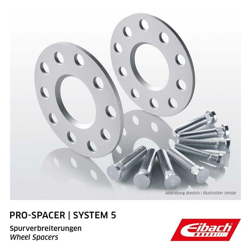 EIBACH Spurplatten Spurverbreiterung Distanzscheibe Ø54 4x100 10mm // 2x5mm S90-5-05-044