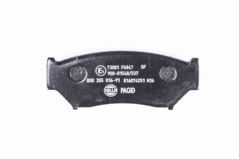 HELLA Brake Pad Set, disc brake