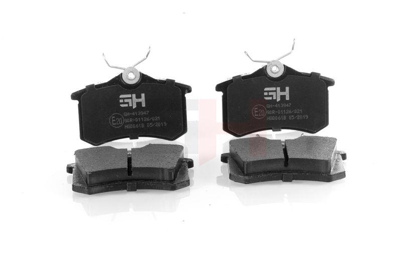 Bremsbeläge Bremsbelagsatz Hinten passend für VW Golf 4 1J1 1.4 16V 5 Polo 1.2 6
