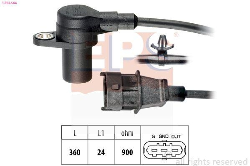 EPS Impulsgeber, Kurbelwelle Made in Italy - OE Equivalent