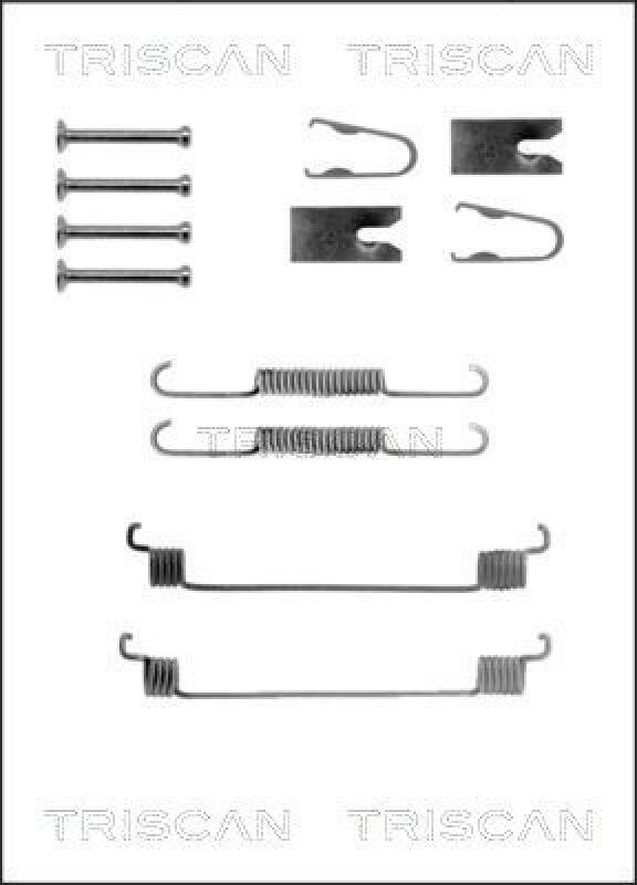 TRISCAN Accessory Kit, brake shoes