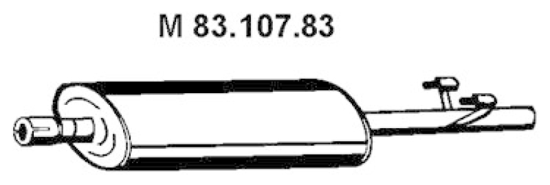 EBERSPÄCHER Centre Muffler