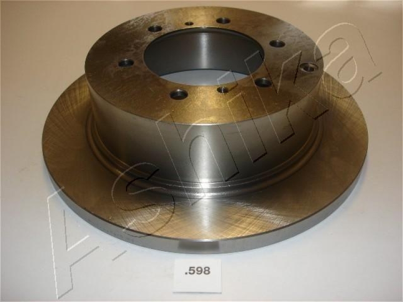 2x ASHIKA Brake Disc