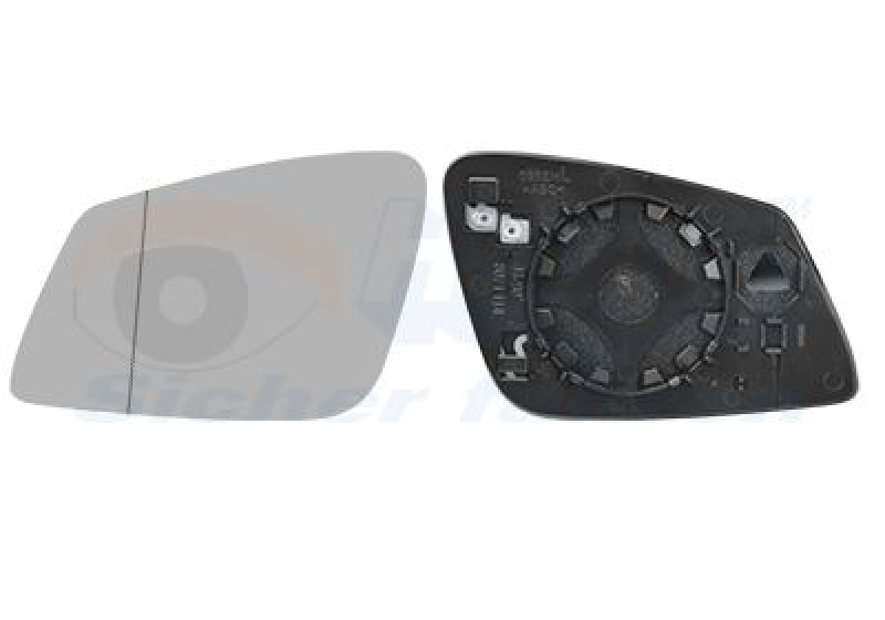 VAN WEZEL Mirror Glass, exterior mirror