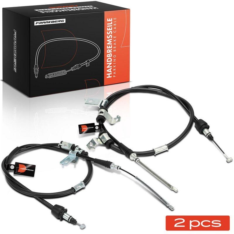 2x Frankberg Seilzug Feststellbremse Hinterachse beidseitig 5481FB0041466