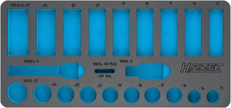 HAZET Foam Insert, assortment box