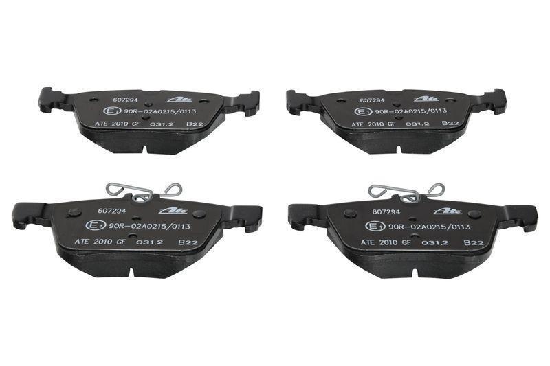 ATE Bremsscheiben + Bremsbeläge Vorne Hinten passend für VW Passat B8 2.0 Golf 7