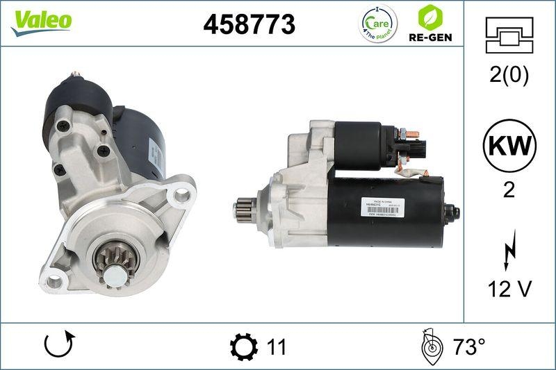 VALEO Starter VALEO RE-GEN REMANUFACTURED