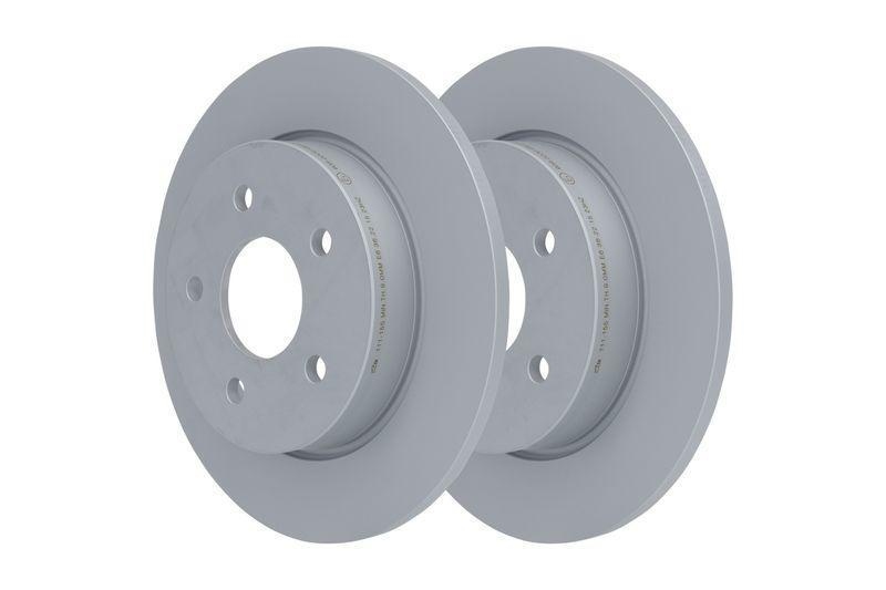 ATE Bremsscheiben + Bremsbeläge Vorne Hinten passend für Ford Focus 2 1.6 C-MAX
