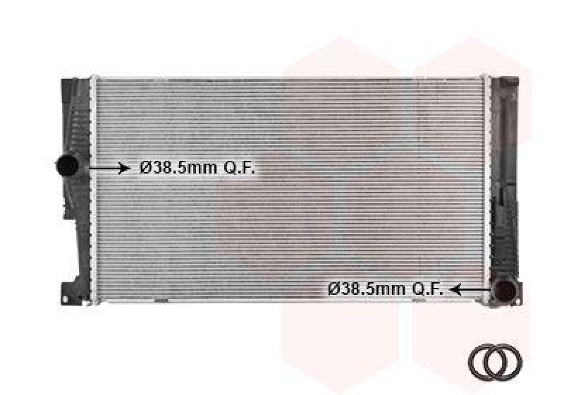 VAN WEZEL K&uuml;hler, Motork&uuml;hlung *** IR PLUS *** 6012714