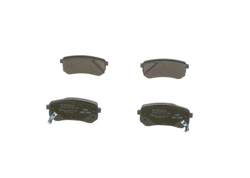 BOSCH Brake Pad Set, disc brake