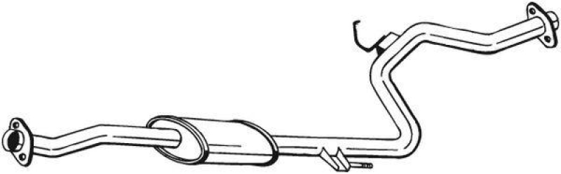 BOSAL Mittelschalld&auml;mpfer 283-809