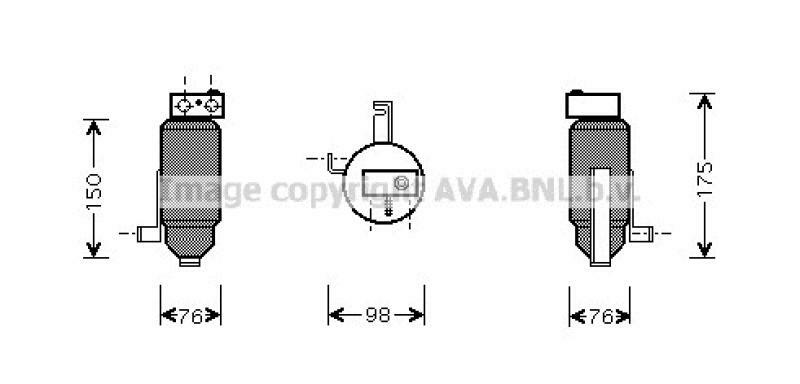 AVA QUALITY COOLING Trockner, Klimaanlage