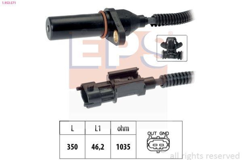 EPS Impulsgeber, Kurbelwelle Made in Italy - OE Equivalent