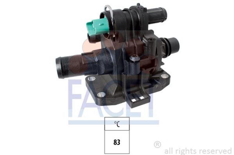 FACET Thermostat für Kühlmittel / Kühlerthermostat Made in Italy - OE Equivalent 78708