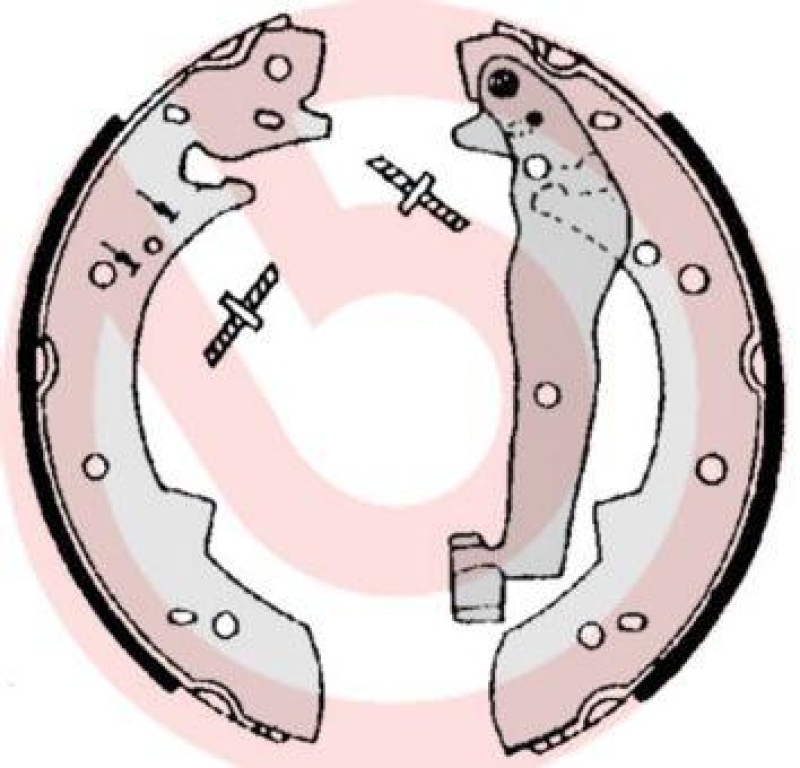 BREMBO Bremsbackensatz ESSENTIAL LINE S 06 504