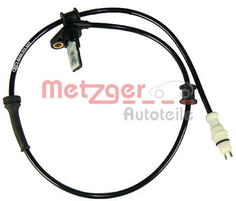 METZGER Sensor, Raddrehzahl ORIGINAL ERSATZTEIL