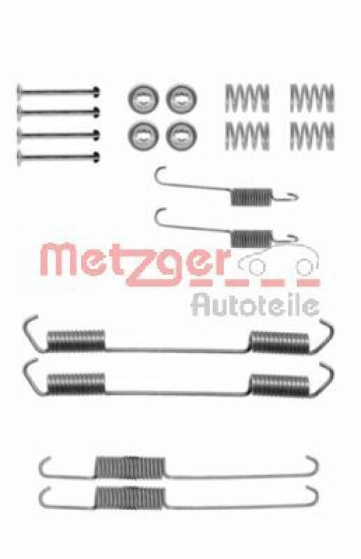 METZGER Zubehörsatz Bremsbacken Trommelbremse Montagesatz