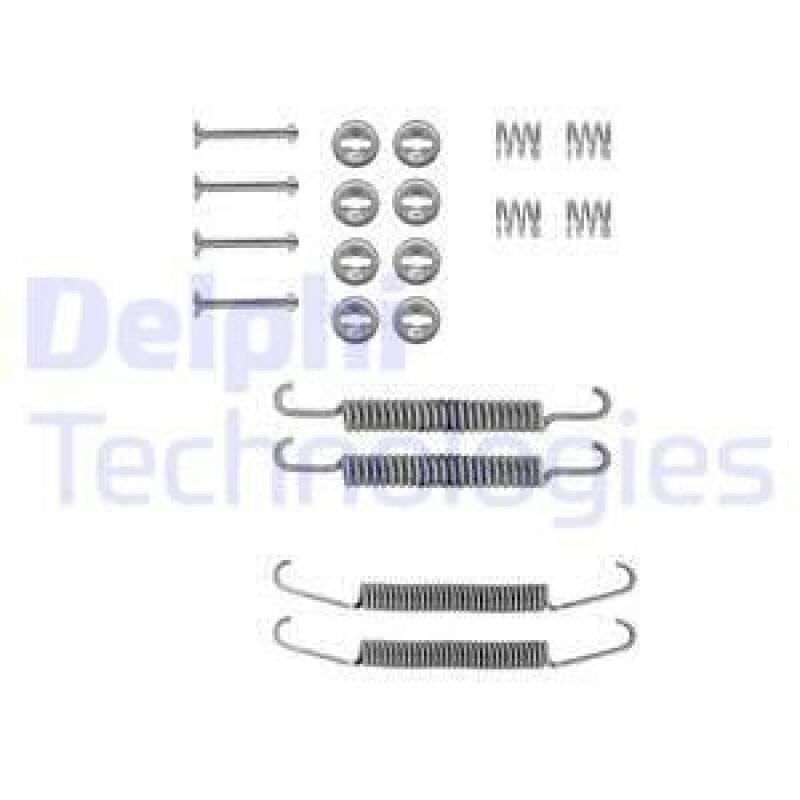 DELPHI Zubehörsatz Bremsbacken Trommelbremse Montagesatz