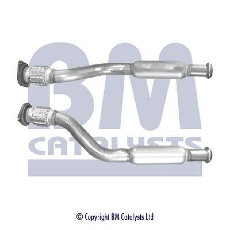 BM Catalysts Abgasrohr mitte passend für Opel Vivaro 1.9 Renault Trafic ...