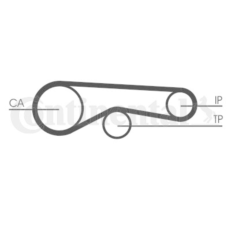 CONTINENTAL CTAM Zahnriemen