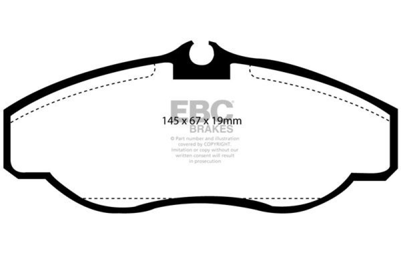 EBC Brakes Brake Pad Set, disc brake