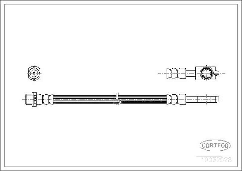 CORTECO Brake Hose