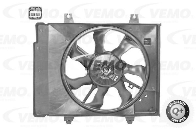 VEMO Fan, radiator Q+, original equipment manufacturer quality