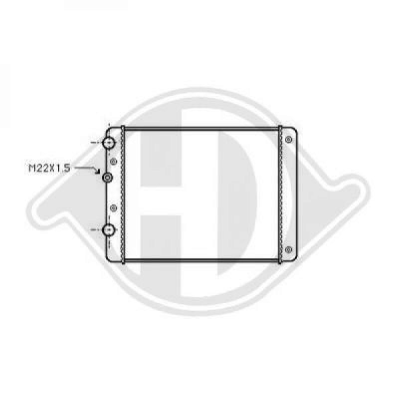 DIEDERICHS K&uuml;hler, Motork&uuml;hlung DIEDERICHS Climate DCM3419