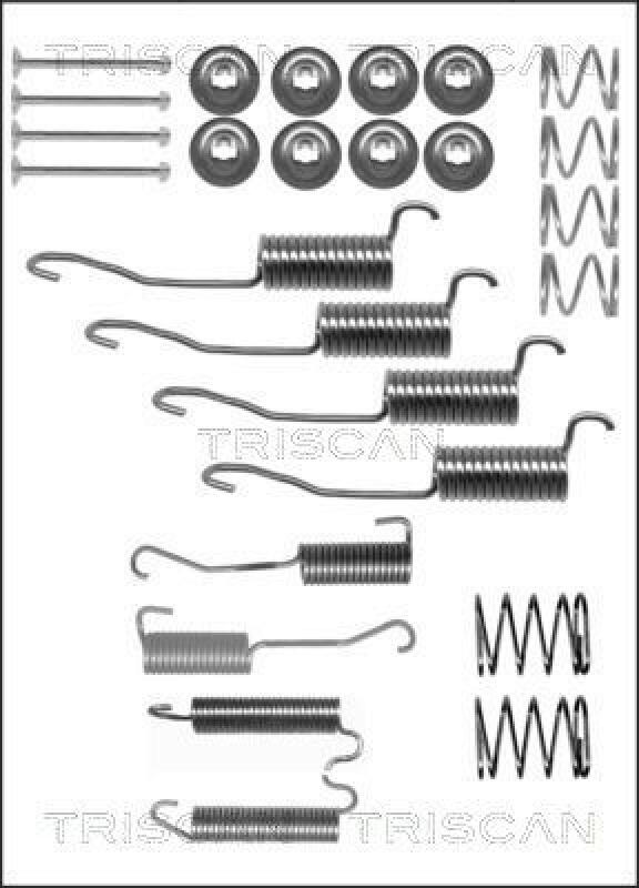 TRISCAN Accessory Kit, brake shoes