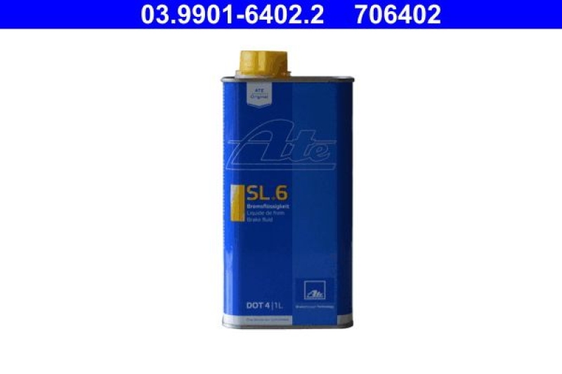 ATE Bremsflüssigkeit SL.6 DOT4 1 Liter