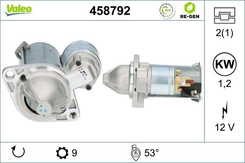 VALEO Starter VALEO RE-GEN REMANUFACTURED