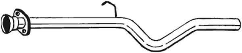 BOSAL Abgasrohr 841-497