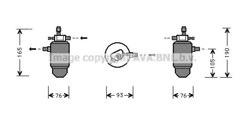 AVA QUALITY COOLING Dryer, air conditioning