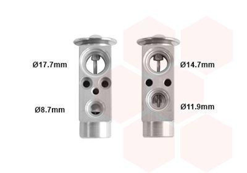 VAN WEZEL Expansionsventil, Klimaanlage 37001412