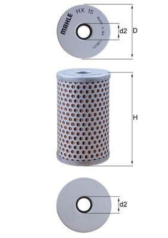 KNECHT Hydraulic Filter, steering system
