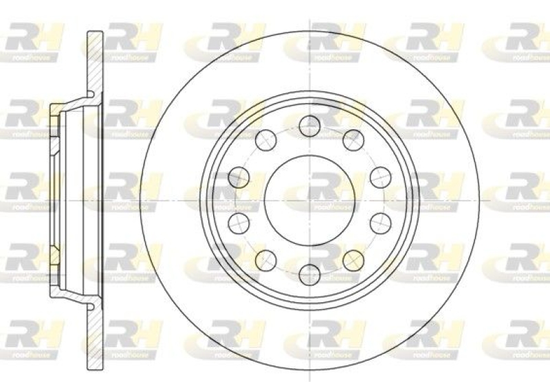 2x ROADHOUSE Bremsscheibe