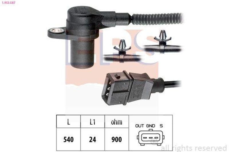 EPS Impulsgeber, Kurbelwelle Made in Italy - OE Equivalent