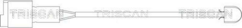 TRISCAN Warning Contact, brake pad wear