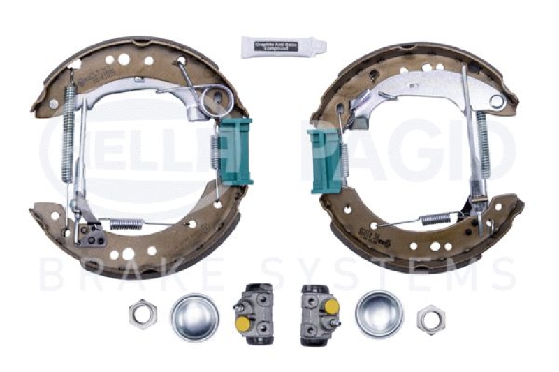 HELLA Brake Shoe Set Shoe Kit Pro