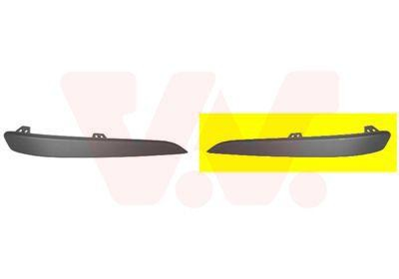 VAN WEZEL Zier-/Schutzleiste, Sto&szlig;f&auml;nger ** Equipart **