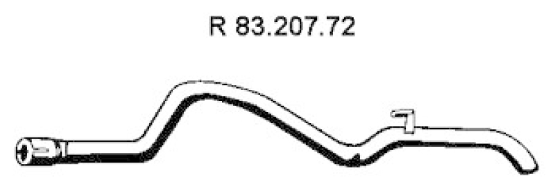 EBERSPÄCHER Exhaust Pipe