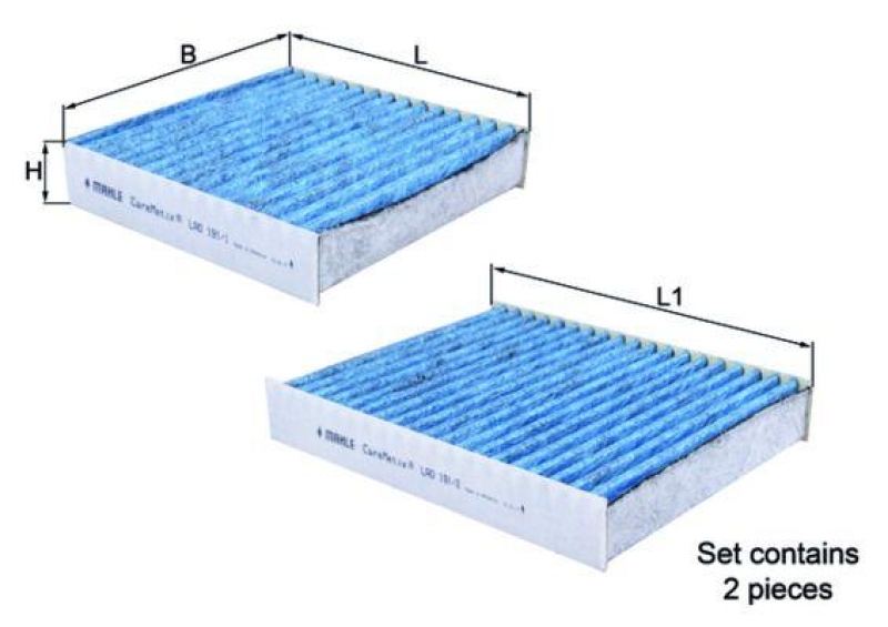 MAHLE Filter, Innenraumluft CareMetix®