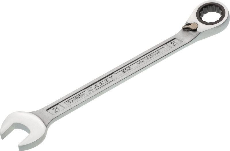 HAZET Ratchet Ring Open-ended Spanner
