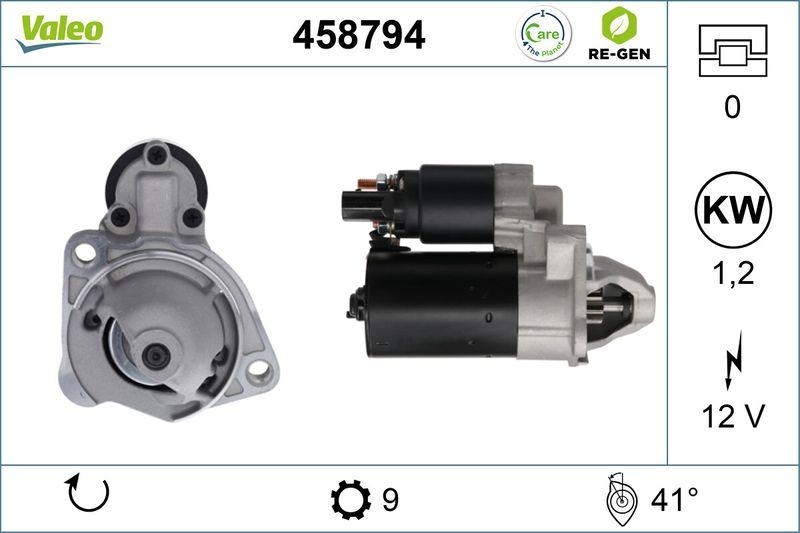 VALEO Starter VALEO RE-GEN - AT 458794