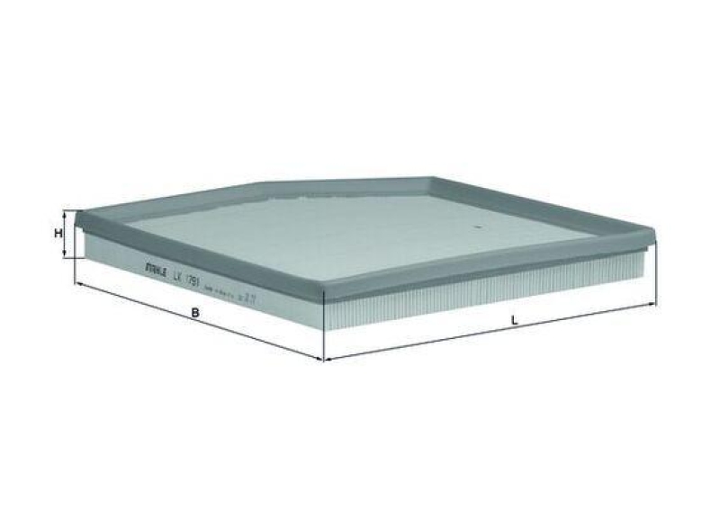 MAHLE ORIGINAL Air Filter