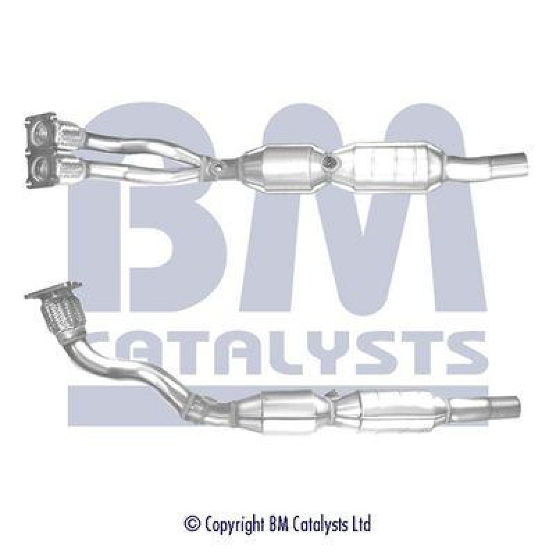 BM Catalysts Katalysator Kat Approved passend f&uuml;r VW Golf V5 Seat Toledo Bora BM91232H
