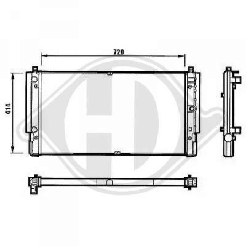 DIEDERICHS K&uuml;hler, Motork&uuml;hlung DIEDERICHS Climate DCM3425